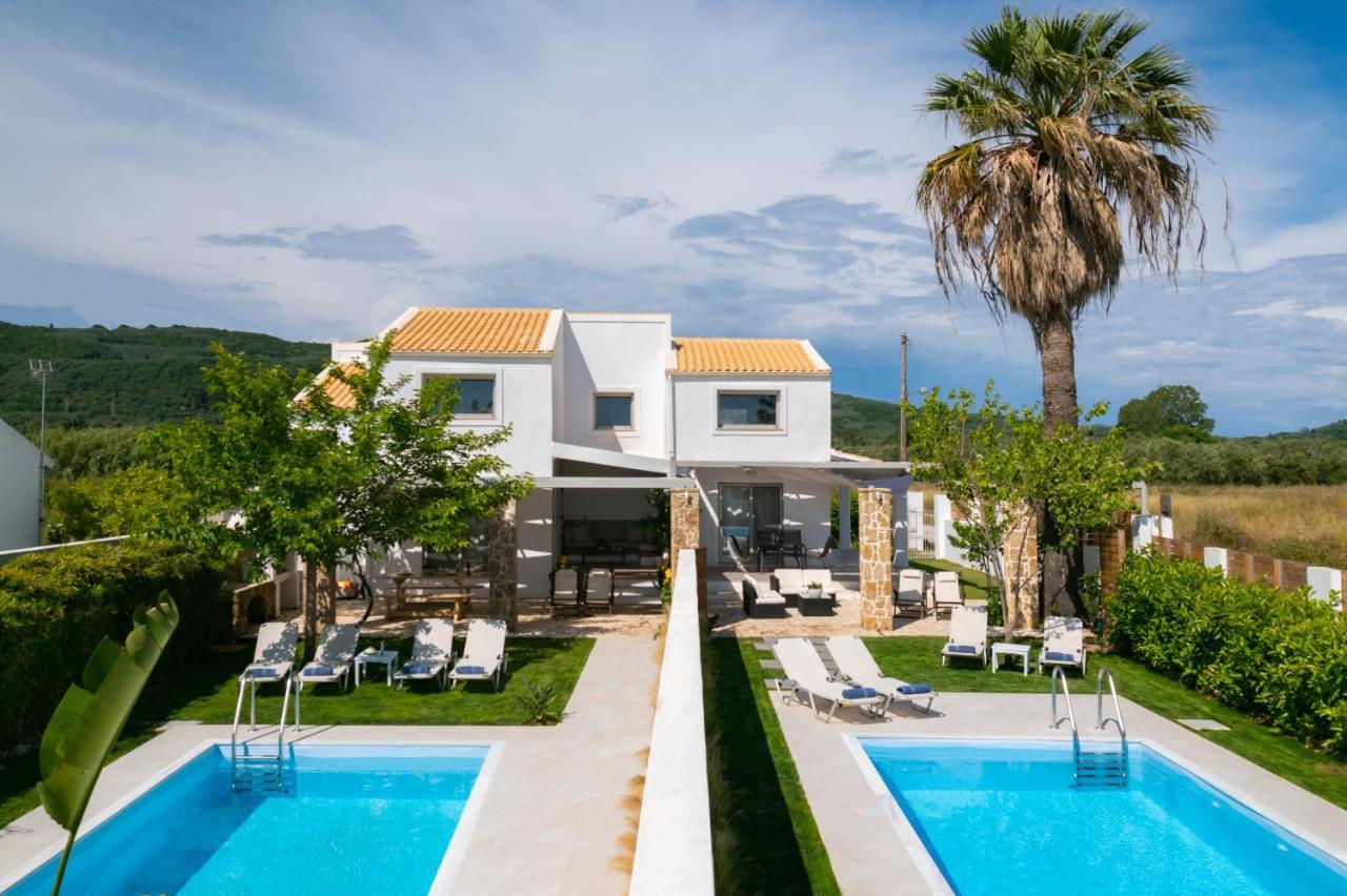 Issos Beach Villa Linia Exterior photo